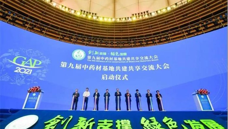 第九屆中藥材基地共建共享交流大會(huì )在南寧召開(kāi)，聯(lián)盟主席張伯禮院士蒞臨隴西奇正展臺了解隴藥隴企
